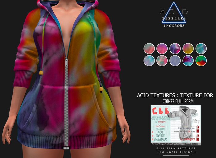 ACID TEXTURES - Texture for CBB-77 Full Perm v2