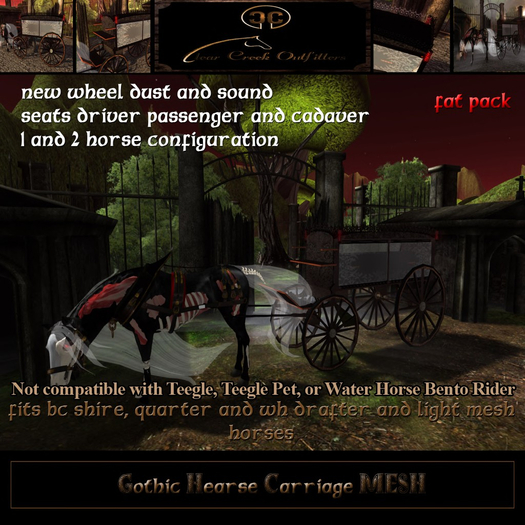 Gothic Hearse {MESH} Fat Pack V 2.3