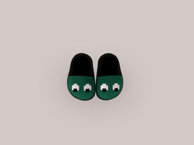 SS-Slipper Unrigged Green