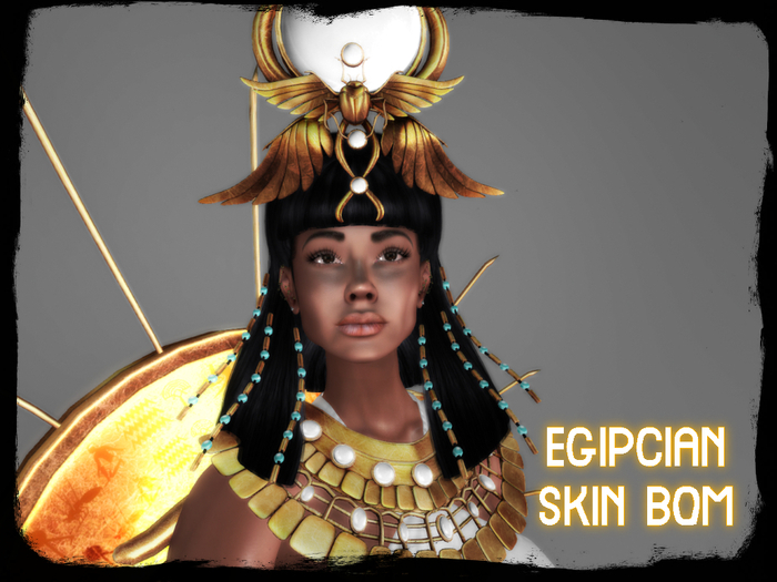 egipcian woman bom skin
