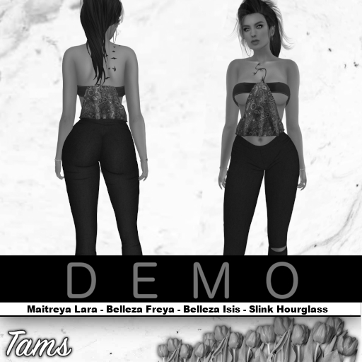 DEMO - Banded Top and Leggings - Triss