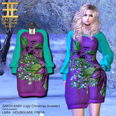 Entice - Santa Baby Sweater - Ugly Violet