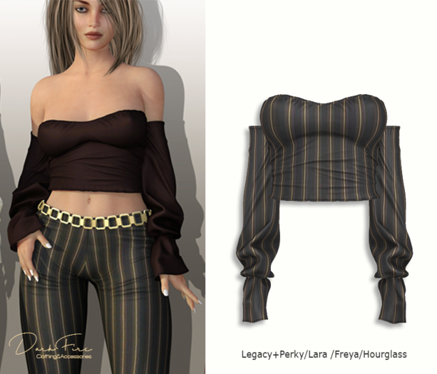 DarkFire Emma Top-#Print01