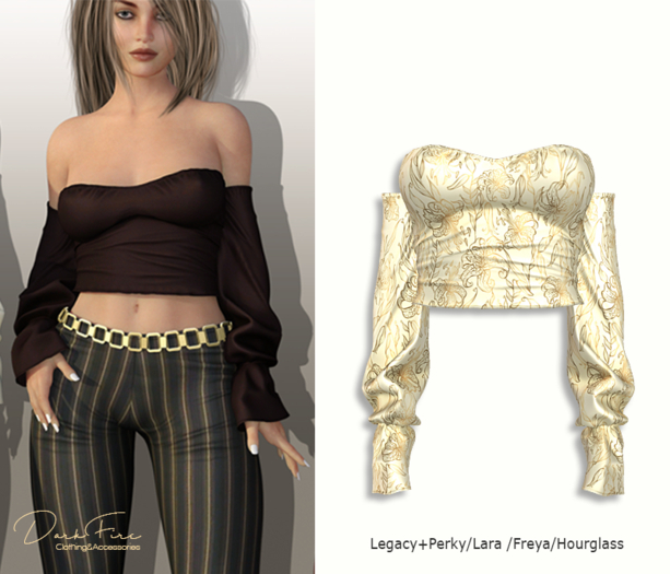 DarkFire Emma Top-#Print03