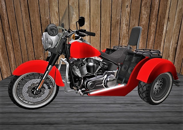 Inside Motors - Trike - Red - Evo