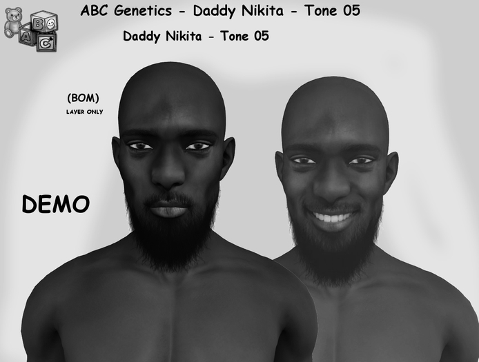 Second Life Marketplace - ABC Genetics - Daddy Nikita - Tone 05 DEMO