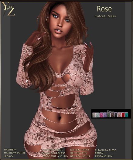 .:-->> YELIZ <<--:.  *ROSE* - HUD -