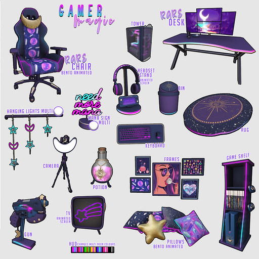 [Kres] Gamer Magic - Chair - RARE