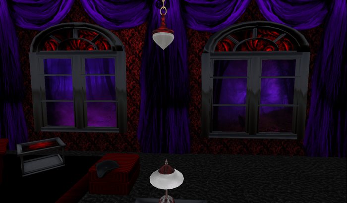 Vampire Goth Changing Scene Window (Boxed)