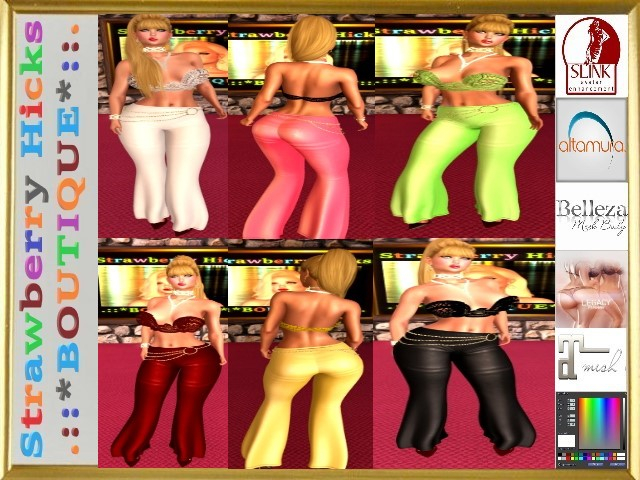 Strawberry Pants#01-Fatpack Multi Coloured HUD