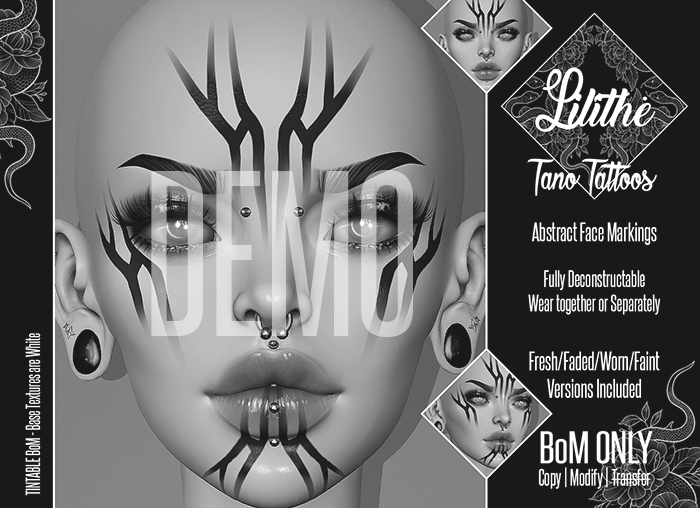 Lilithe'// Tano Tattoos [DEMO]