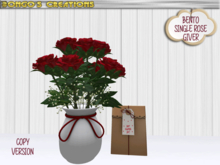 BMC3142 - BENTO ROSE BOUQUET. TOUCH THE ROSES FOR A SINGLE ROSE.