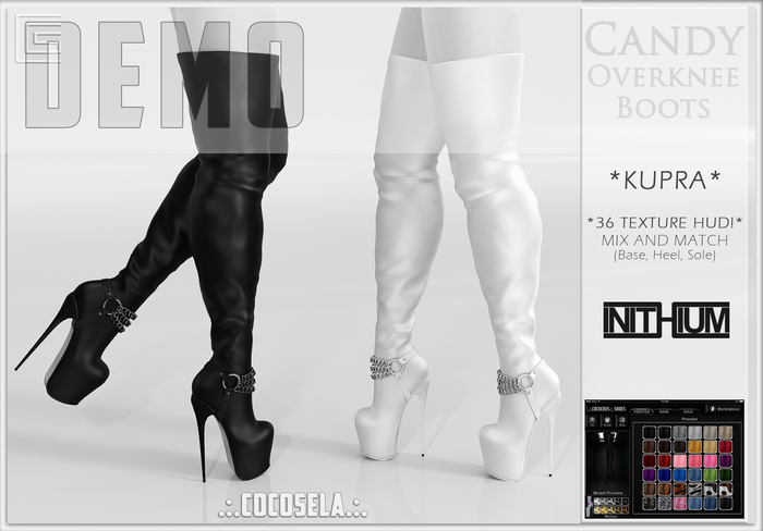 .:.COCOSELA.:. Candy Overknee Boots DEMO (Inithium KUPRA)