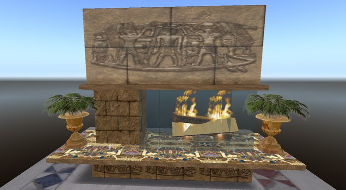 Celebrate Isis Free Standing Fireplace byGabe 