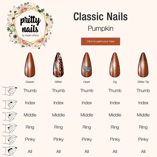 EO PrittyNails: Pumpkin Applier for Mesh Nails {add}