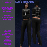 [L.T] Monnie Outfit - Black (ADD ME)