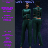 [L.T] Monnie Outfit - Teal (ADD ME)