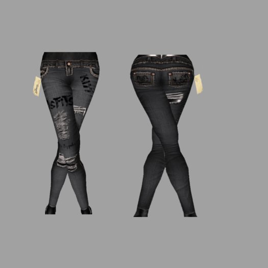 TempT~ Rip Rock Jeans 