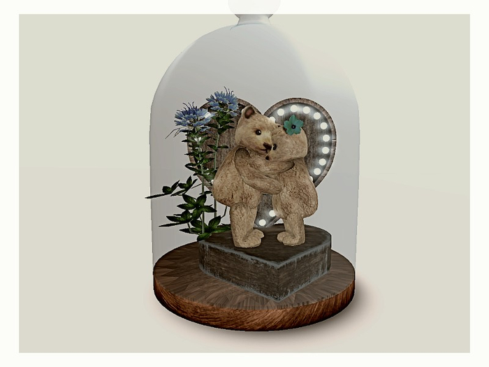 [AE] Gift Shop- Glass Encased Bear Essentials Collection  4