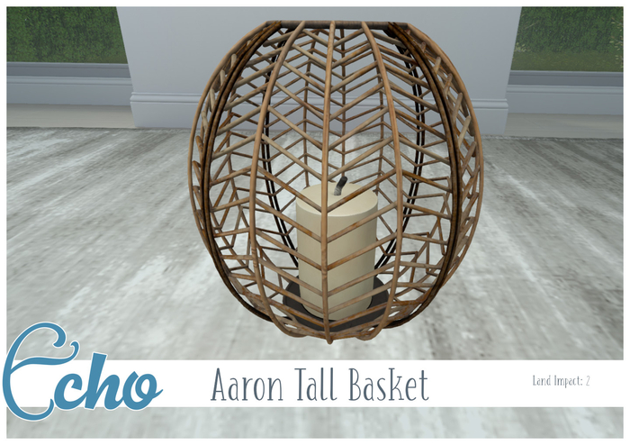 Echo - Aaron - Tall Basket 