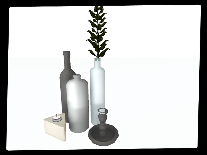 [AE] Home Decor - Bottle Decor- Ice