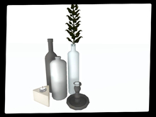 [AE] Home Decor - Bottle Decor- Ice