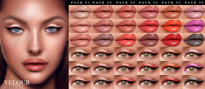 VELOUR: The "Glossy" Set - Pack 03 (Genus & BOM)