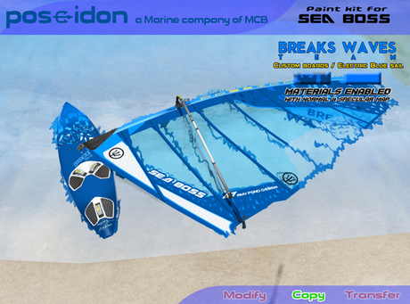 Second Life Marketplace - ::POSEIDON:: SEA BOSS RIDER - BREAKS WAVES ...