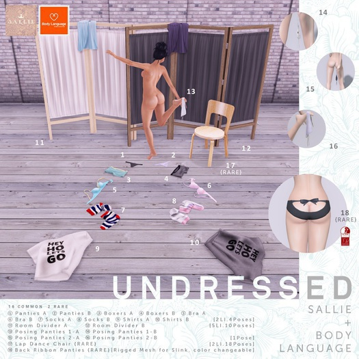 04.(BOX)[Sallie x Body Language] Undressed: Boxer B