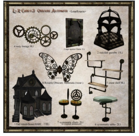 3 L+R Case#3  Obscure Automata- rage against frame- BOX 5