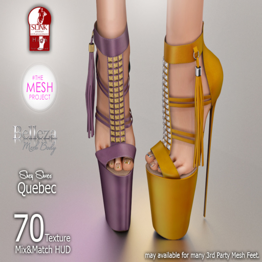 SHEY QUEBEC HEEL 70 COLORS/Maitreya,Slink,Belleza,TMP