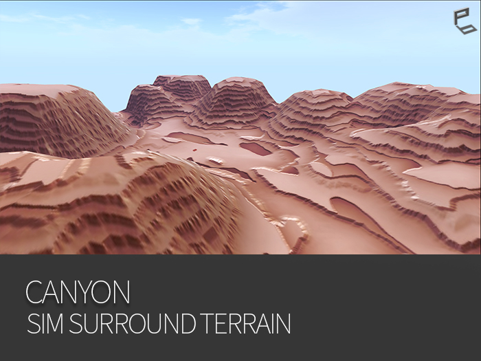 CANYON - sim surround terrain