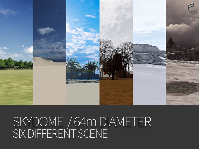 SkyDome ( 64m diameter )