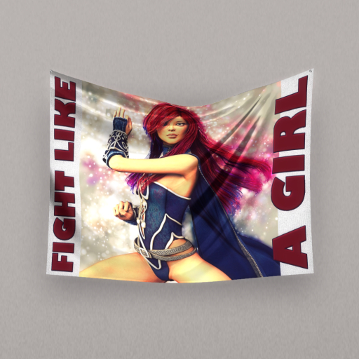 BGStrong // Wall Cloth - Fight Like a Girl (Unpacker HUD)