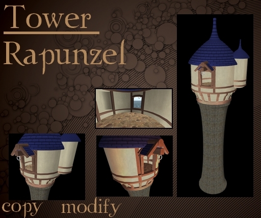 Tower Rapunzel of Brothers Grimm