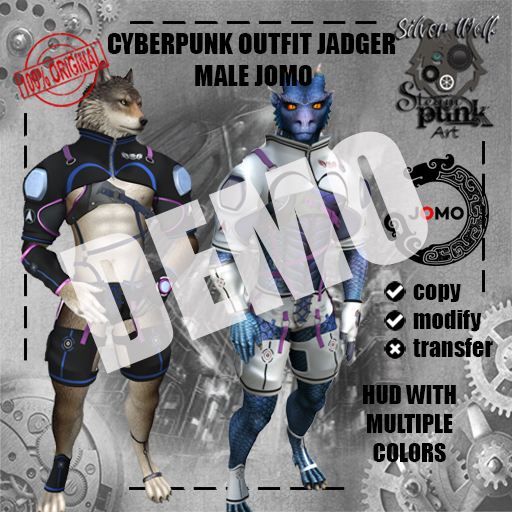 SW - Cyberpunk Outfit Mod Jadger Male Jomo(Box) DEMO