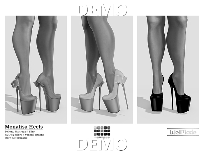 [WellMade] Monalisa Heels DEMO