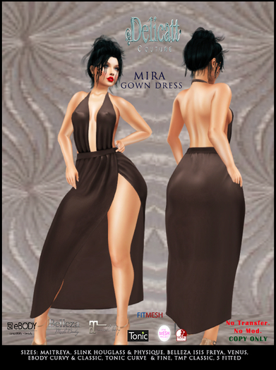 #PROMO#DELICATT COUTURE - MIRA GOWN DRESS - 9