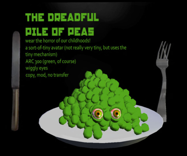  grim bros. dreadful pile of peas avatar 
