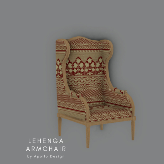 [Apollo Design] Lehenga Armchair PG