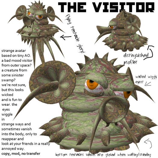 gRIM bROS: the VISITOR AVATAR boxed