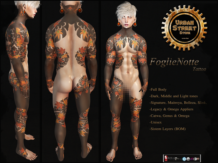 **UbS** FoglieNotte Tattoo 