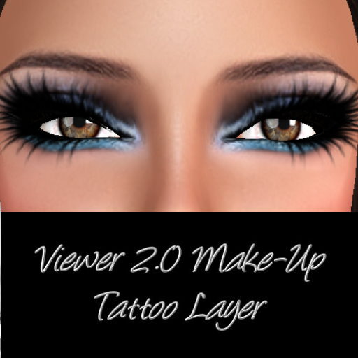 2.0 Make-Up Tattoo  Pretty Blue