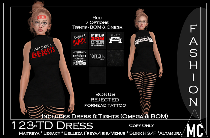 <MC> 123-TD dress  (add me) DEMO