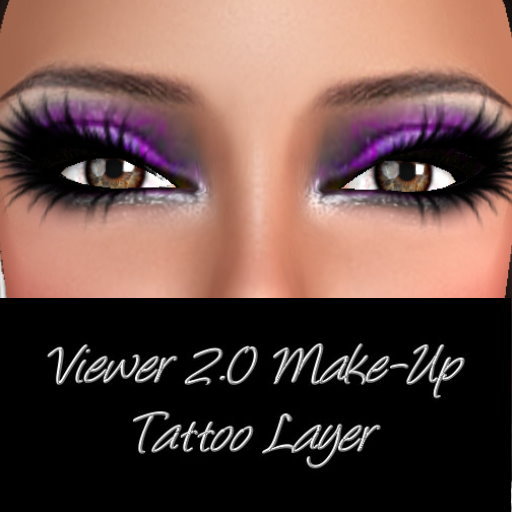 2.0 Make-Up Tattoo 2tone purple/silver