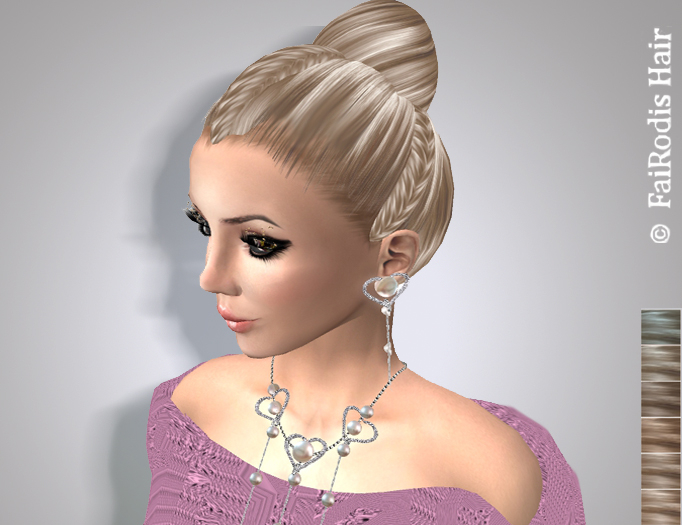 FaiRodis Mia hair light blonde2 DEMO pack