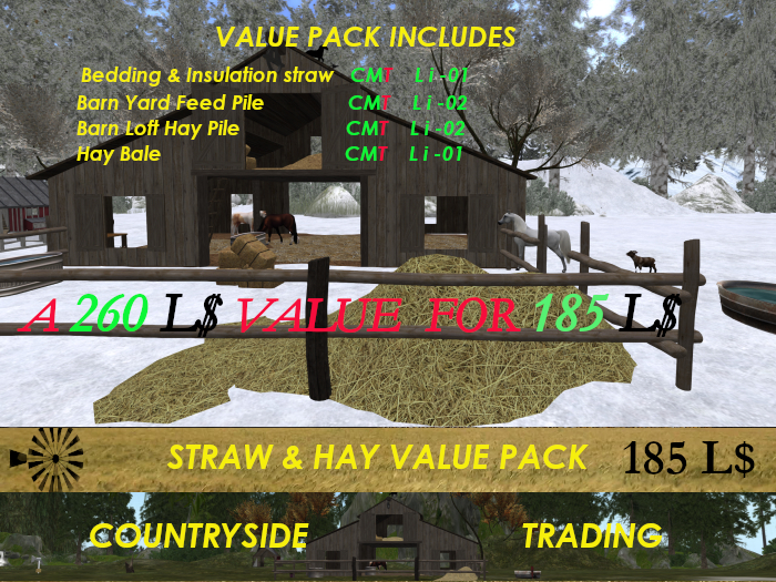 STRAW & HAY VALUE PACK