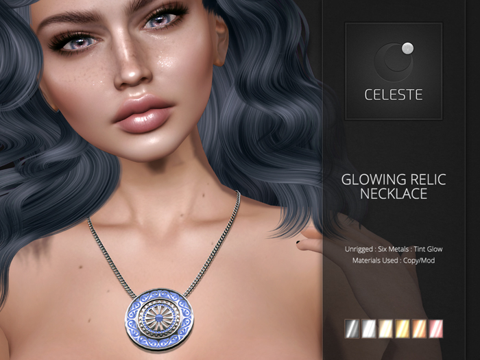 CELESTE - Glowing Relic Necklace - Fatpack