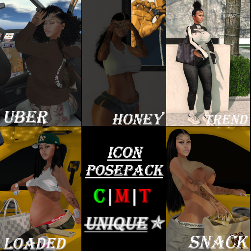 !Unique ~ Icon Posepack