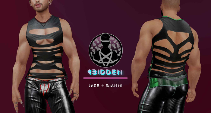 .::4BIDDEN::. Konor Cut Tank